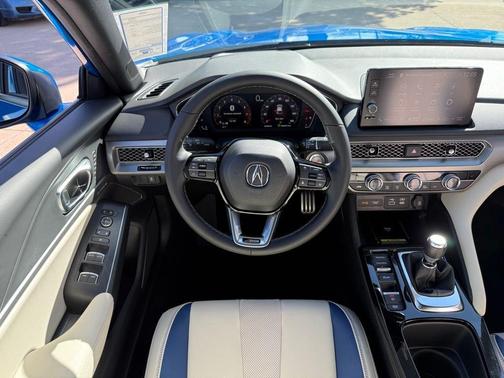 Blue 2026 Acura Integra A-Spec Technology