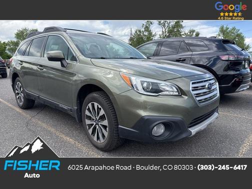 Wilderness Green Metallic 2017 Subaru Outback 2.5i Limited