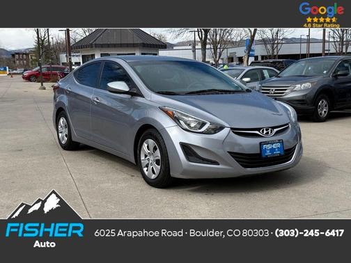 Shale Gray Metallic 2016 Hyundai ELANTRA SE