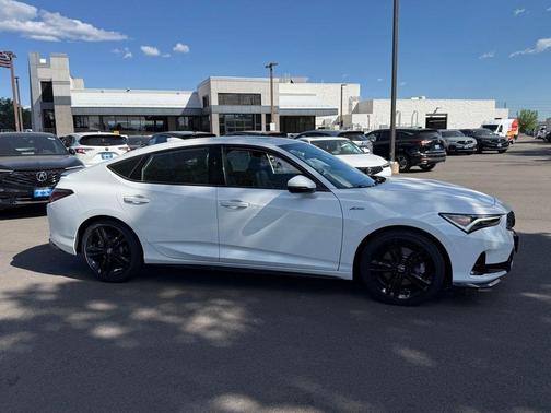 Platinum White Pearl 2026 Acura Integra A-Spec Technology