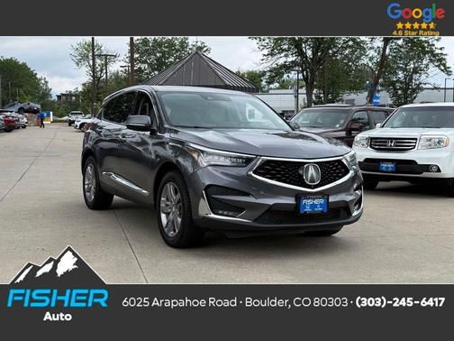 Gray 2021 Acura RDX Advance Package
