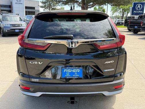 Black 2022 Honda CR-V Hybrid EX-L