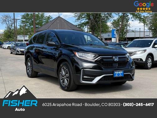 Black 2022 Honda CR-V Hybrid EX-L
