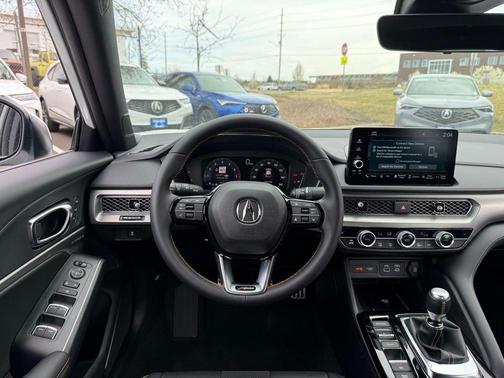 Platinum White Pearl 2026 Acura Integra A-Spec Technology