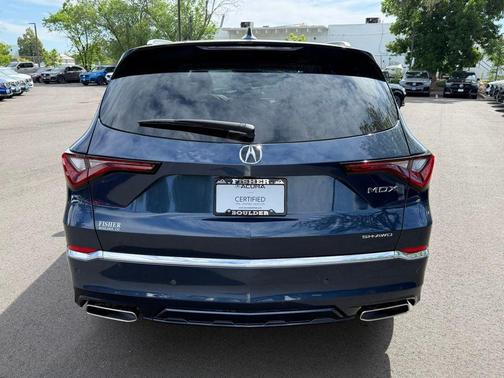 Fathom Blue Pearl 2026 Acura MDX Advance Package