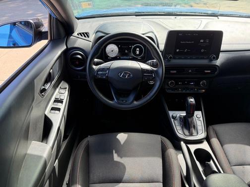 Blue 2022 Hyundai KONA N Line