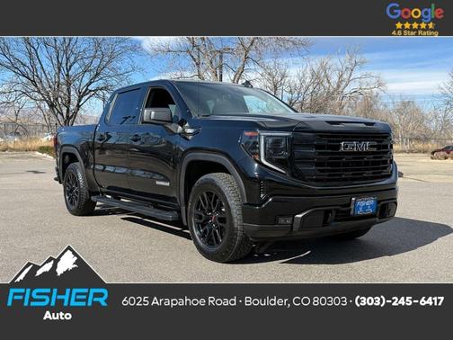 Onyx Black 2025 GMC Sierra 1500 Elevation