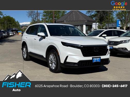 White 2023 Honda CR-V EX-L