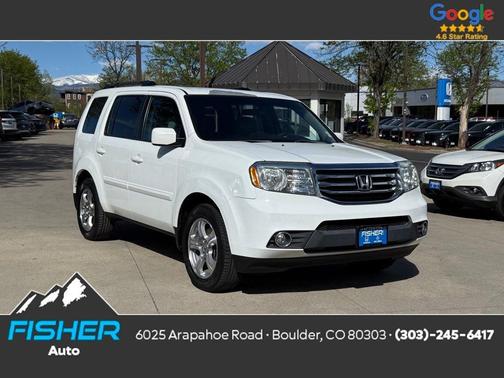 White 2014 Honda Pilot EX