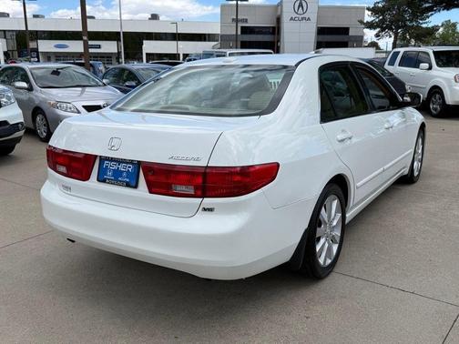 Taffeta White 2005 Honda Accord EX-L