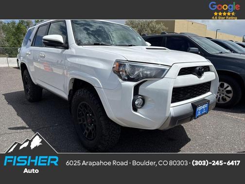 White 2018 Toyota 4Runner Sport