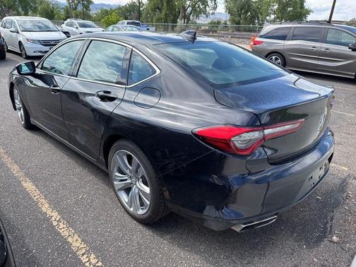 Purple 2021 Acura TLX Technology