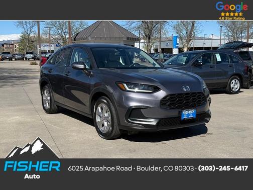 Gray 2023 Honda HR-V LX