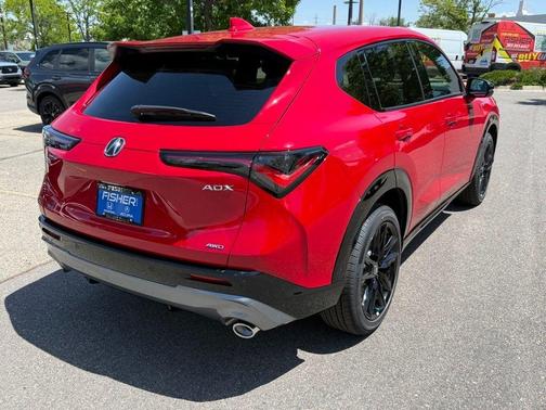 Milano Red 2026 Acura ADX A-Spec Advance
