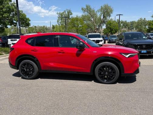 Milano Red 2026 Acura ADX A-Spec Advance
