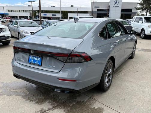 Gray 2023 Honda Accord Hybrid EX-L