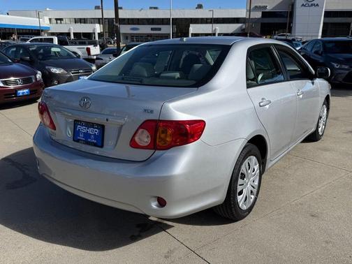 Classic Silver 2010 Toyota Corolla XLE