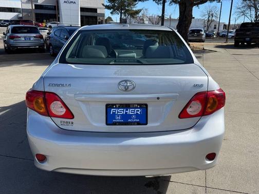Classic Silver 2010 Toyota Corolla XLE