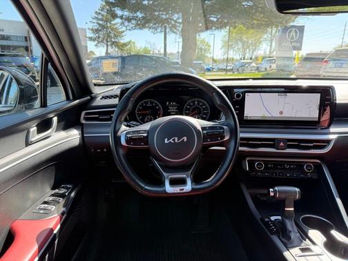 Glacial White Pearl 2022 Kia K5 GT-Line