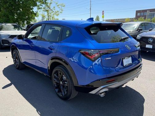 Blue 2025 Acura ADX A-Spec Advance