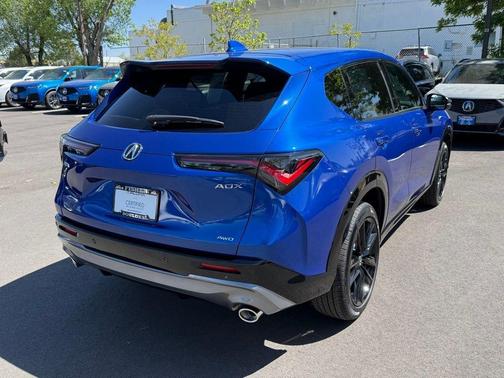 Blue 2025 Acura ADX A-Spec Advance