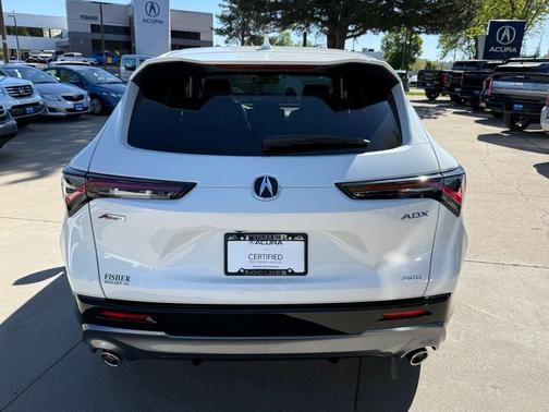 Platinum White Pearl 2025 Acura ADX A-Spec