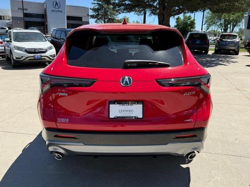 Milano Red 2026 Acura ADX A-Spec
