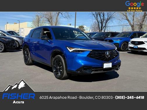 Adriatic Blue 2025 Acura ADX A-Spec Advance