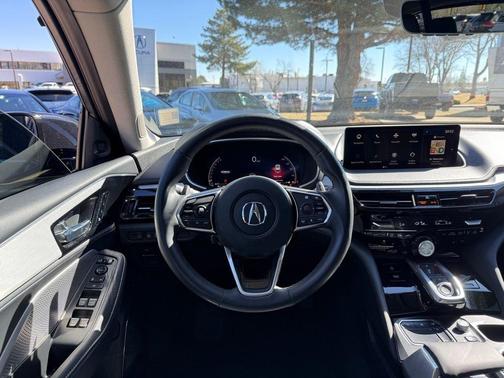 Black 2023 Acura MDX Technology