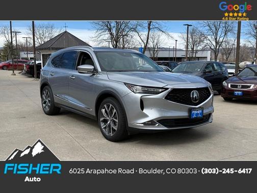 Lunar Silver Metallic 2023 Acura MDX Technology