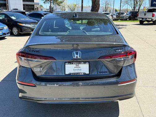Meteorite Gray Metallic 2026 Honda Civic Hybrid TOURING
