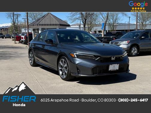 Meteorite Gray Metallic 2026 Honda Civic Hybrid TOURING