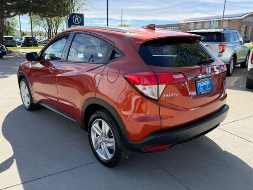 Orange 2019 Honda HR-V EX-L