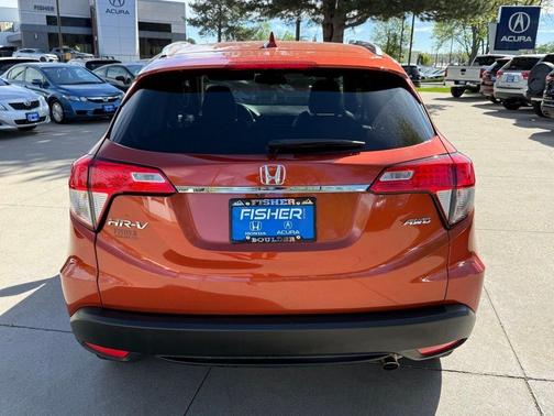 Orange 2019 Honda HR-V EX-L