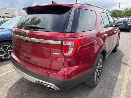 Ruby Red Metallic 2016 Ford Explorer Platinum