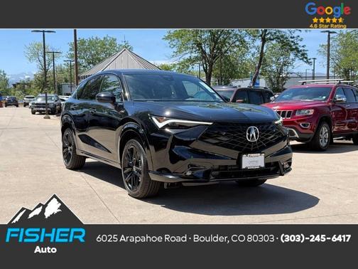 Black 2026 Acura ADX A-Spec Advance