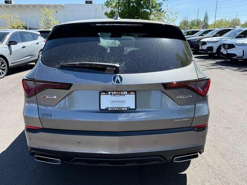Liquid Carbon Metallic 2026 Acura MDX A-Spec