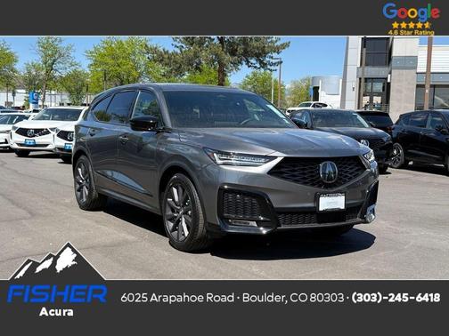 Liquid Carbon Metallic 2026 Acura MDX A-Spec