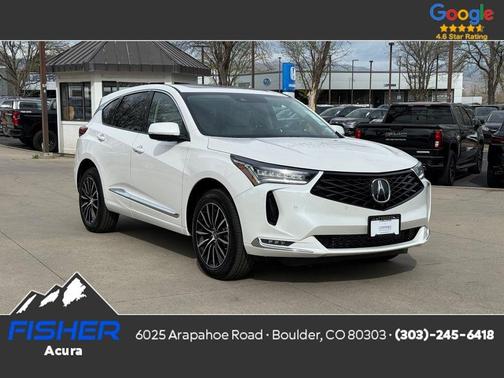 Platinum White Pearl 2025 Acura RDX Advance Package