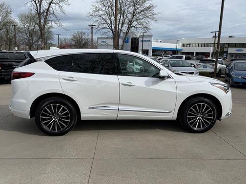 Platinum White Pearl 2025 Acura RDX Advance Package