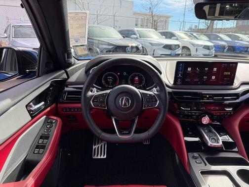 Blue 2026 Acura MDX A-Spec Advance Package