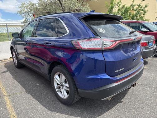 Blue Metallic 2015 Ford Edge SEL