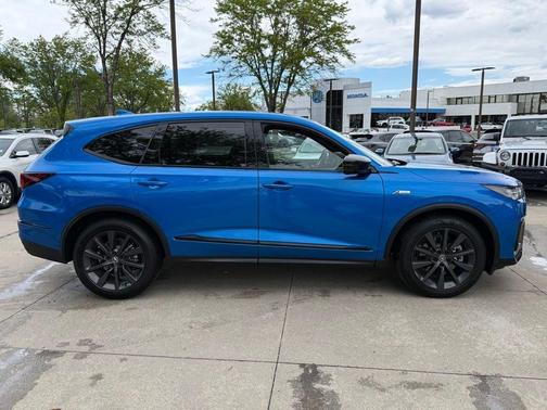 Blue 2026 Acura MDX A-Spec