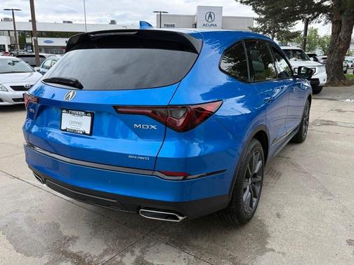 Blue 2026 Acura MDX A-Spec