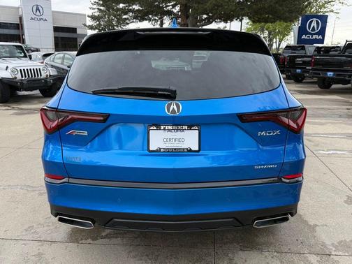 Blue 2026 Acura MDX A-Spec