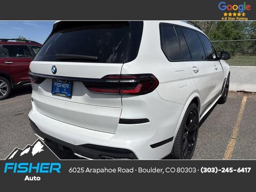 Alpine White 2024 BMW X7 M60i