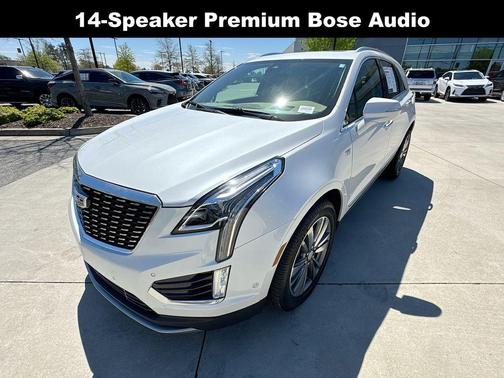 Crystal White Tricoat 2021 Cadillac XT5 Premium Luxury