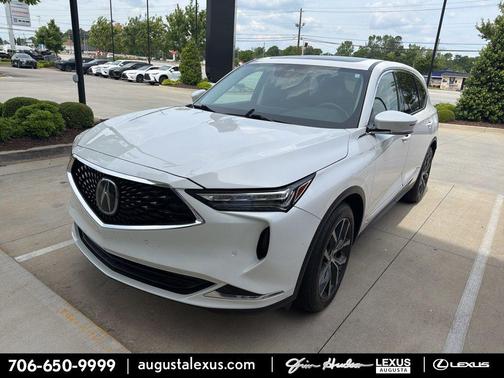 Platinum White Pearl 2023 Acura MDX Technology Package