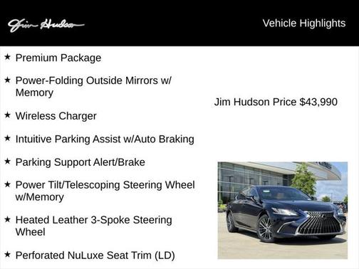 2024 Lexus ES 350 Base