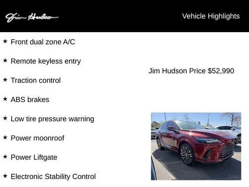 2023 Lexus RX 350 Premium Plus